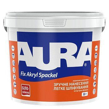 Акрилова шпаклівка інтер'єрна Aura Fix Akryl Spackel, 16.5кг 38031 фото