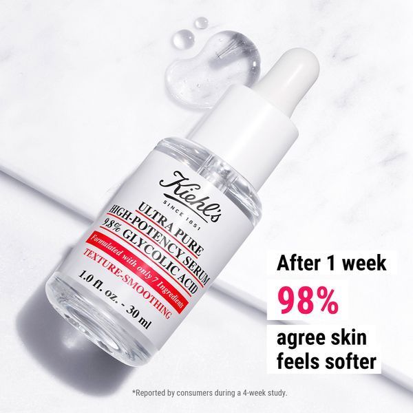 Косметичний засіб Kiehl's Since 1851 Ultra Pure High-Potency 9.8% Glycolic Acid Serum, 30 мл КОСМ00899 фото