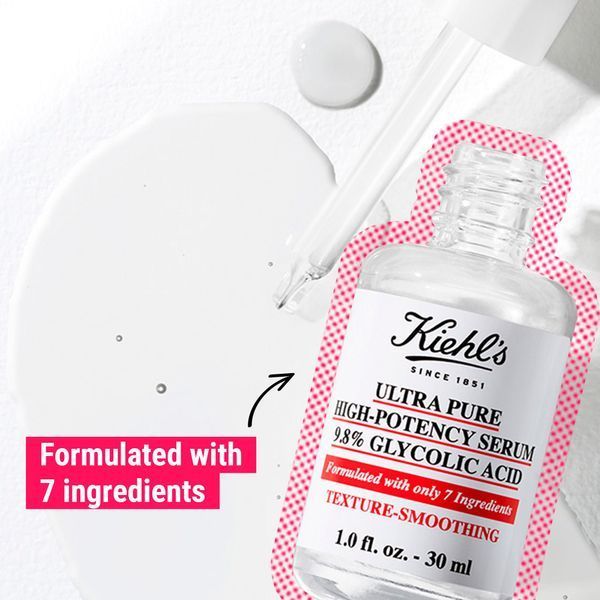 Косметичний засіб Kiehl's Since 1851 Ultra Pure High-Potency 9.8% Glycolic Acid Serum, 30 мл КОСМ00899 фото