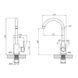 Змішувач для кухні Agua Acero - INOX035CR CV023290 фото 2